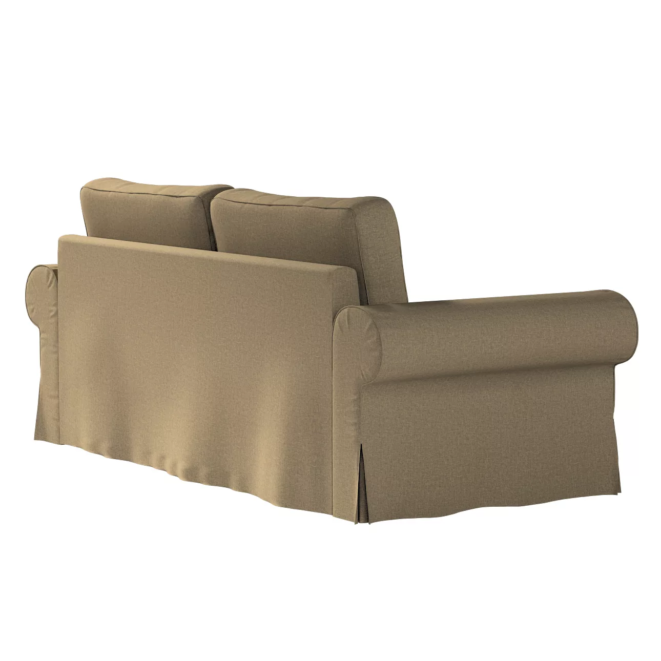 Bezug für Backabro 3-Sitzer Sofa ausklappbar, grau-braun, Bezug für Backabr günstig online kaufen