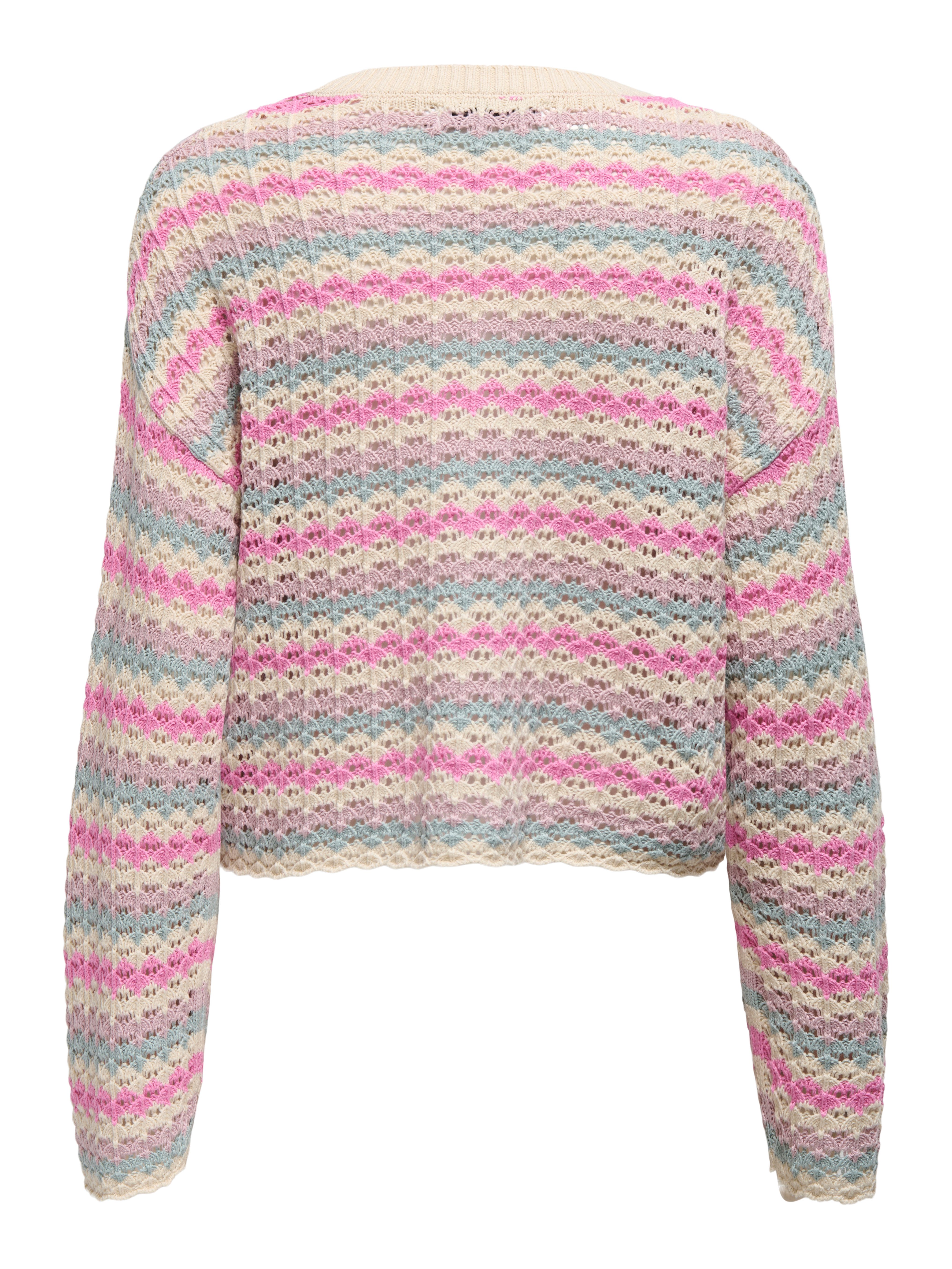 ONLY Strickpullover ONLASA LS SHORT O-NECK günstig online kaufen