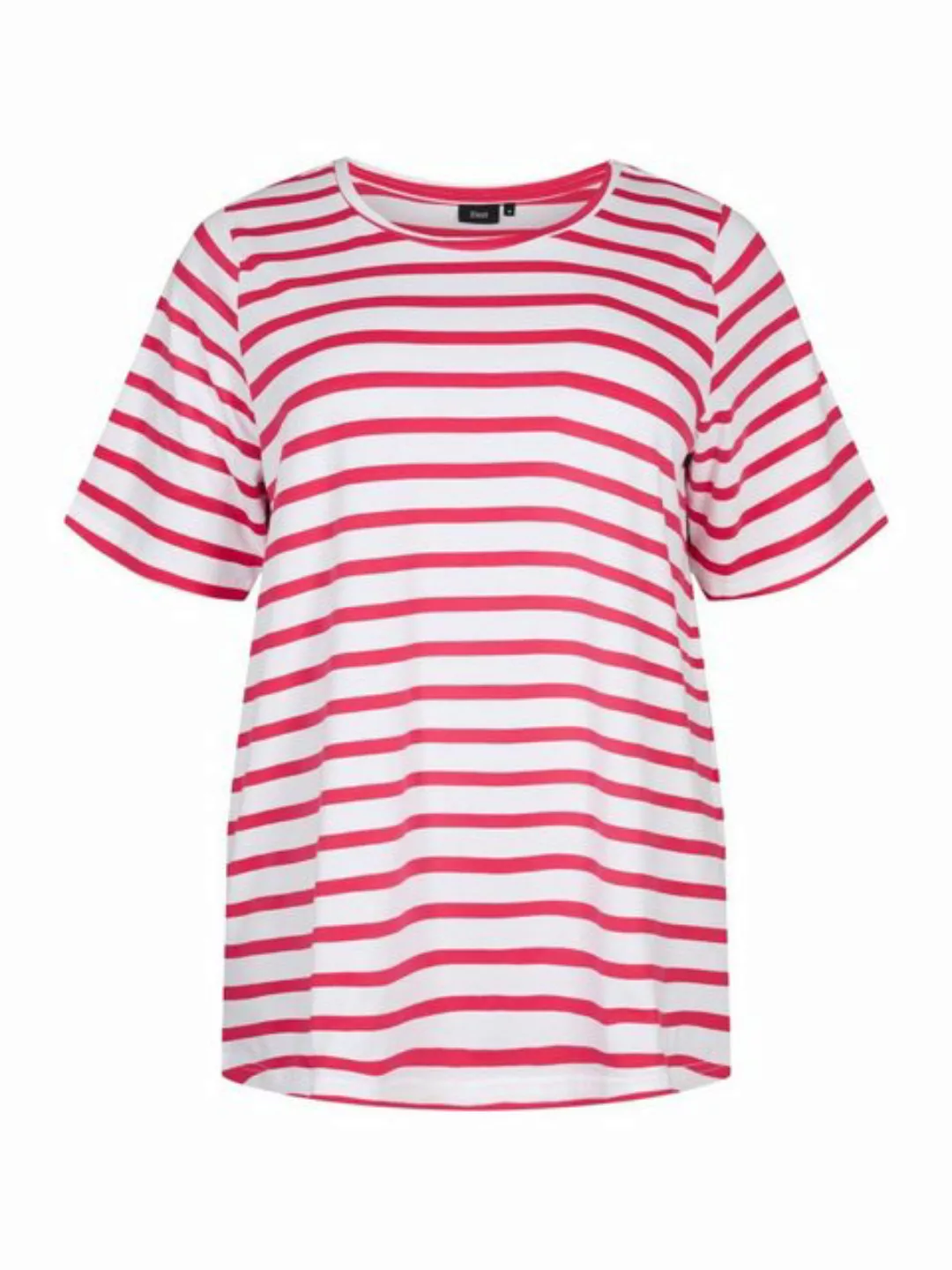 Zizzi T-Shirt VIVI (1-tlg) Plain/ohne Details günstig online kaufen