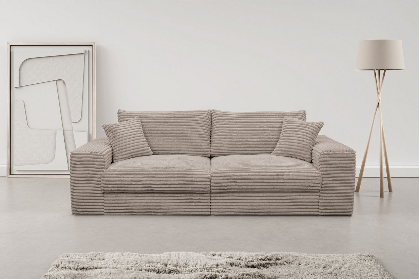 WERK2 Big-Sofa Rozzana-B, mit losen Rückenkissen günstig online kaufen