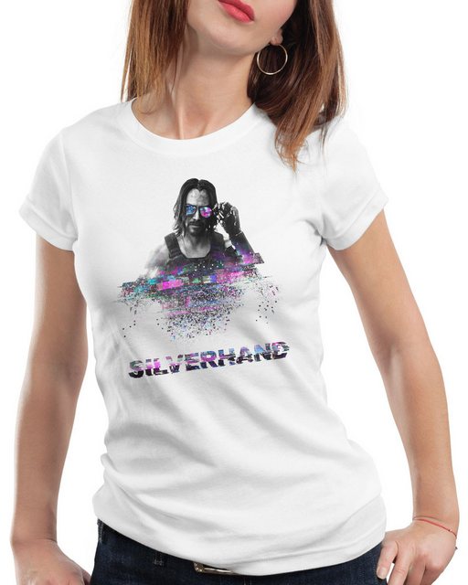 style3 T-Shirt Silverhand Glitch cyberpunk band samurai 2077 günstig online kaufen