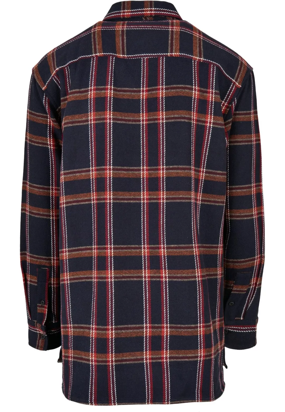 URBAN CLASSICS Langarmhemd "Urban Classics Herren Heavy Long Oversized Chec günstig online kaufen