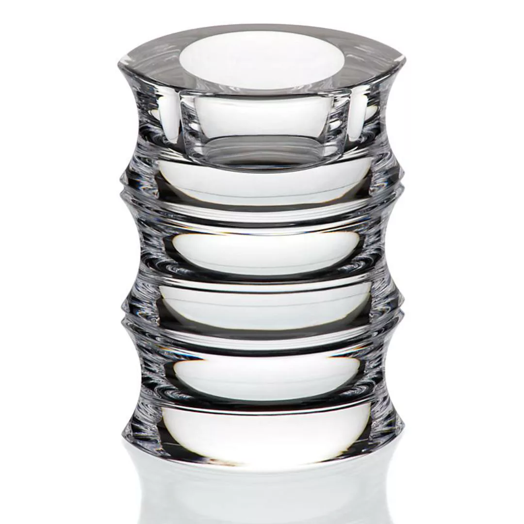 Teelichthalter Antonia transparent Bleikristallglas 11 cm günstig online kaufen