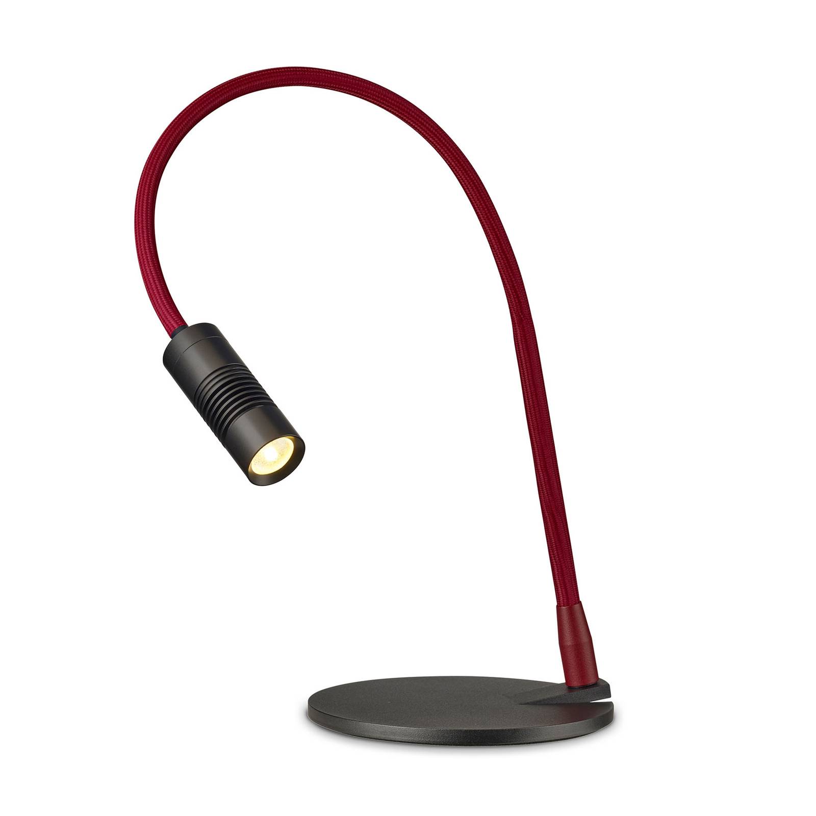 OLIGO A little bit colour Tischlampe schwarz/rot günstig online kaufen