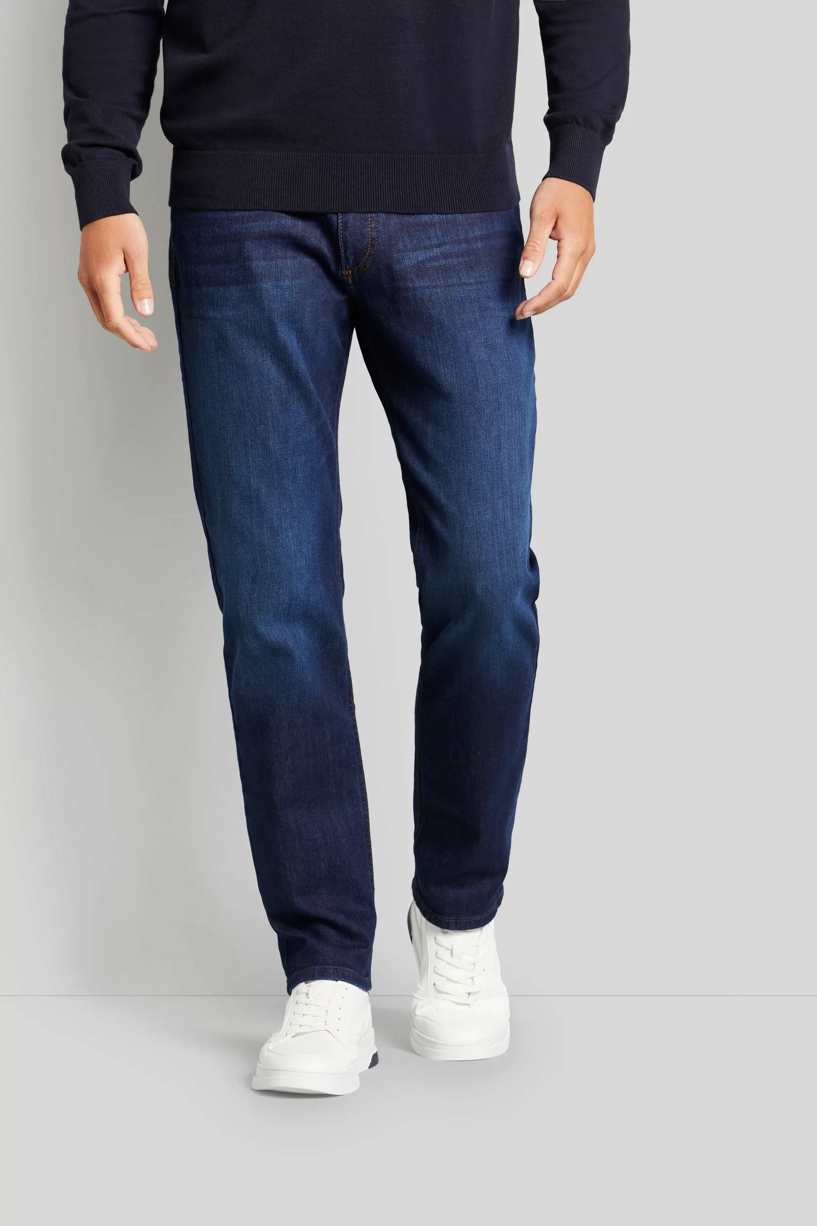 bugatti 5-Pocket-Jeans Gürtelschlaufenbund mit Zip-fly günstig online kaufen
