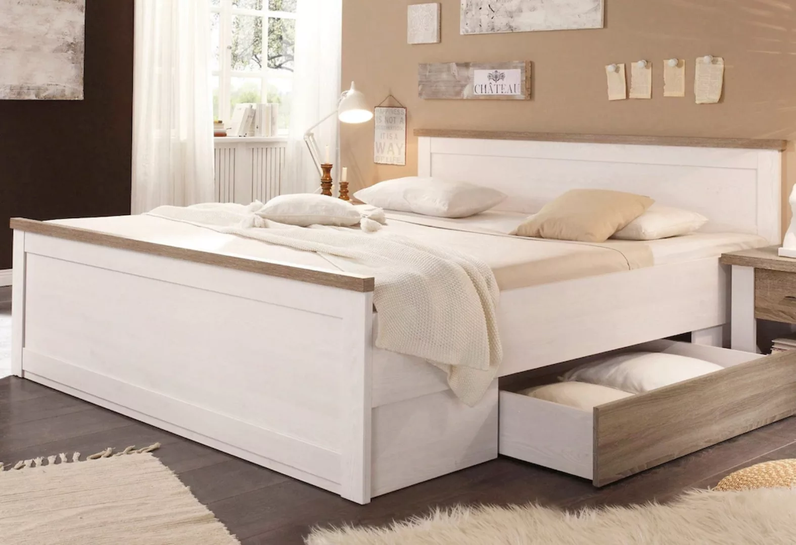 Schlafkontor Bett »Luca«, inklusive Schubkasten günstig online kaufen