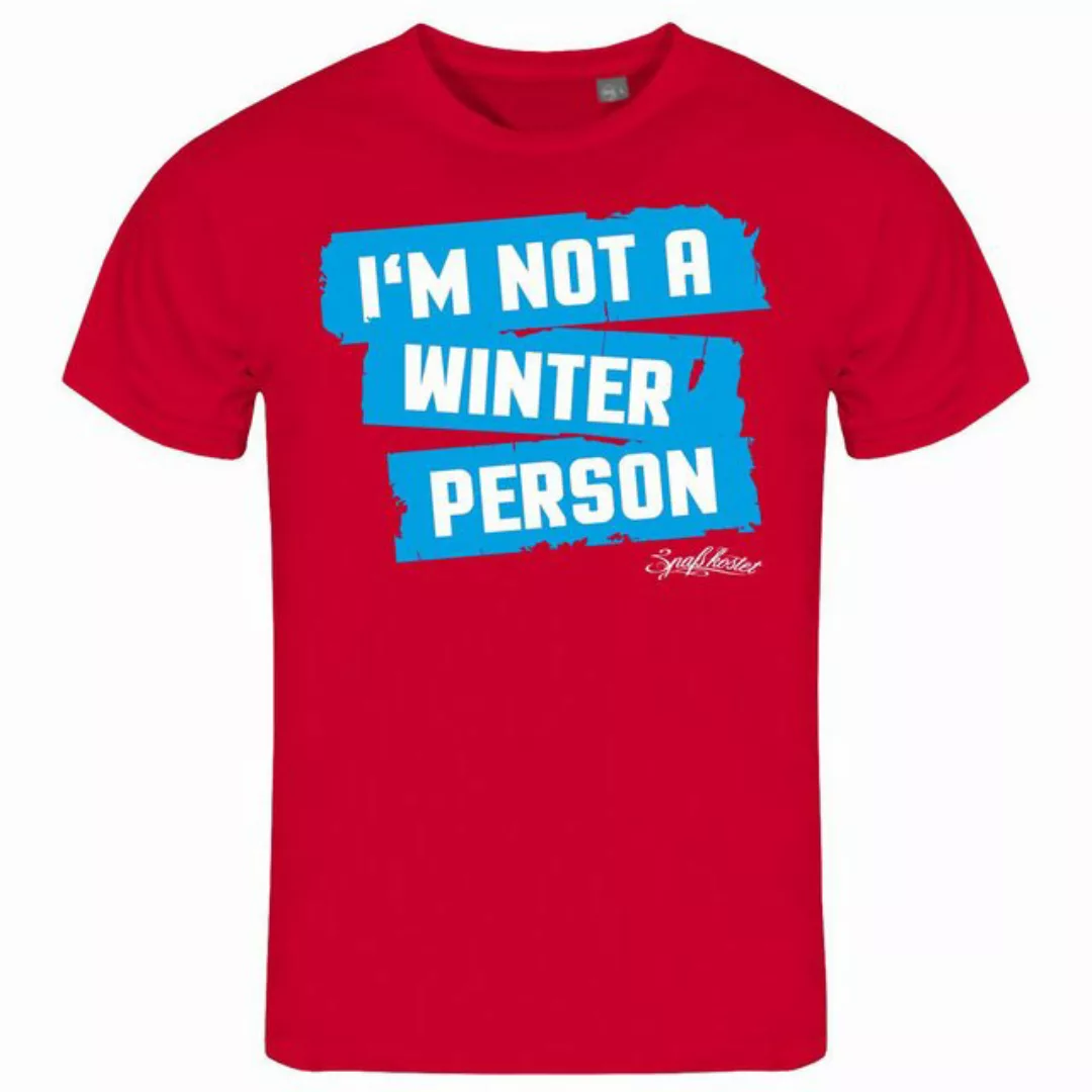 deinshirt Print-Shirt Herren T-Shirt Im not a winter person Funshirt mit Mo günstig online kaufen