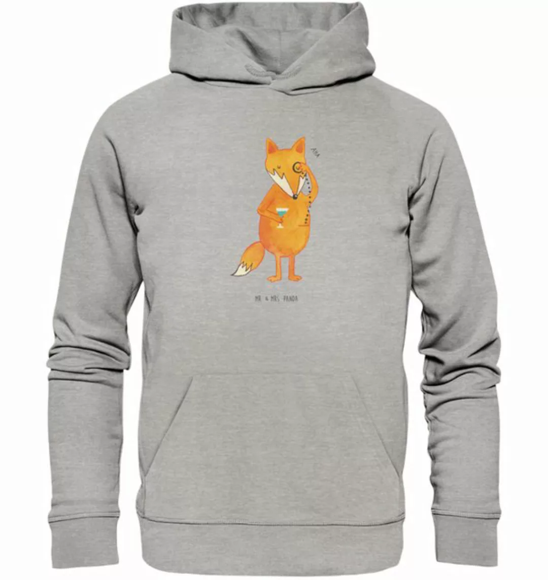 Mr. & Mrs. Panda Hoodie Fuchs Lord Größe XXL - Heather Grey - Geschenk, Coc günstig online kaufen