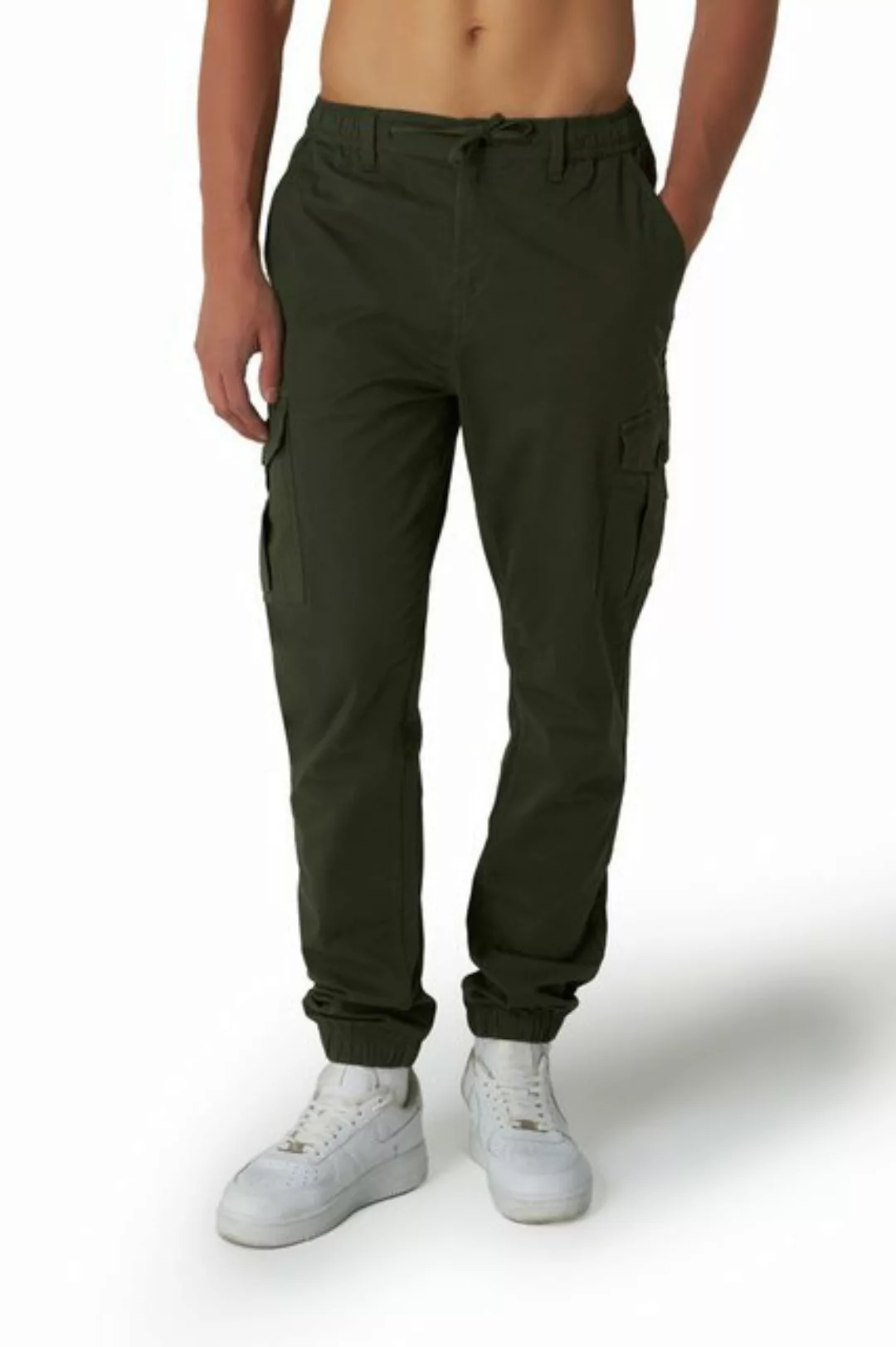 Smith & Solo Cargohose Herren, Hose Lang Chino mit Kordelzug günstig online kaufen