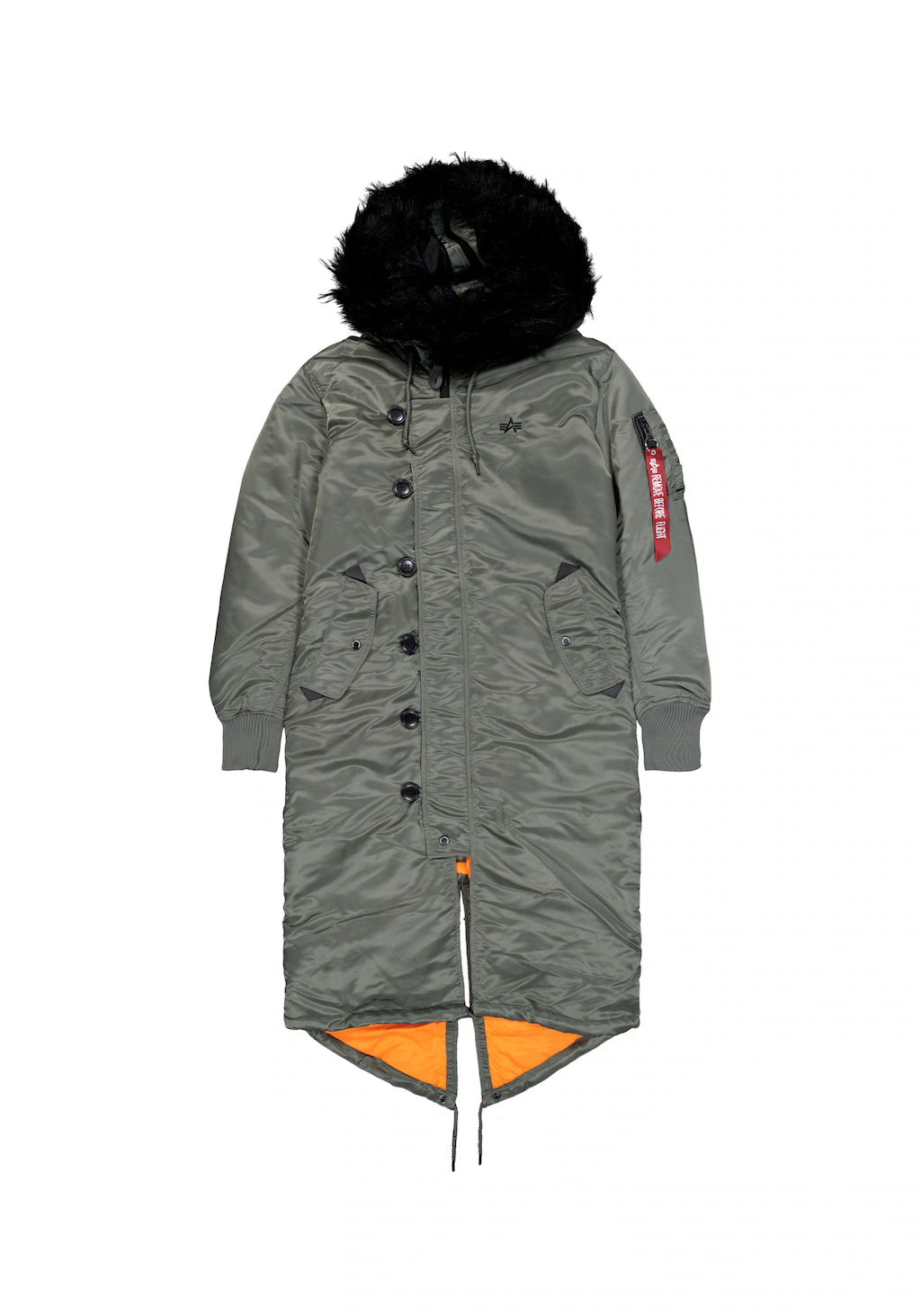Alpha Industries Winterjacke "Long Fishtail W Winterjacke" günstig online kaufen
