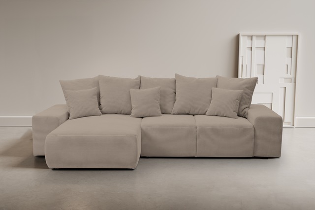WERK2 Ecksofa »Riwa, modernes Sofa zum Kuscheln und Entspannen, Breite 300c günstig online kaufen