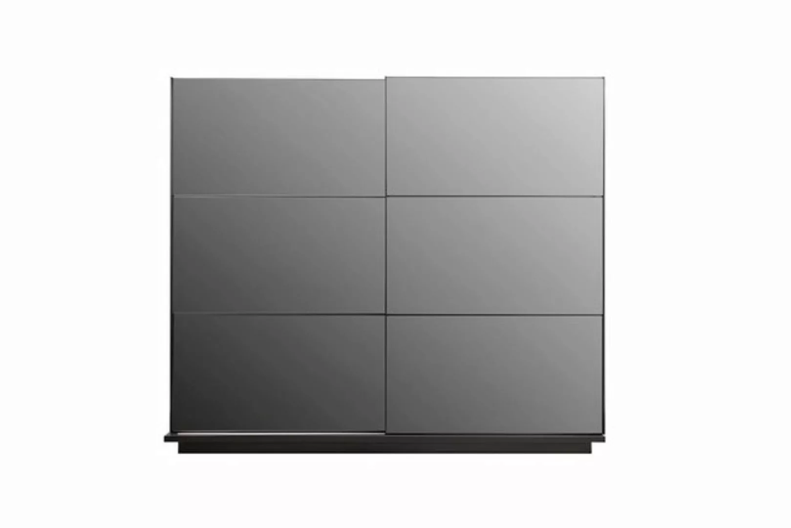 Xlmoebel Kleiderschrank Moderner Holzschrank für das Schlafzimmer in Schwar günstig online kaufen