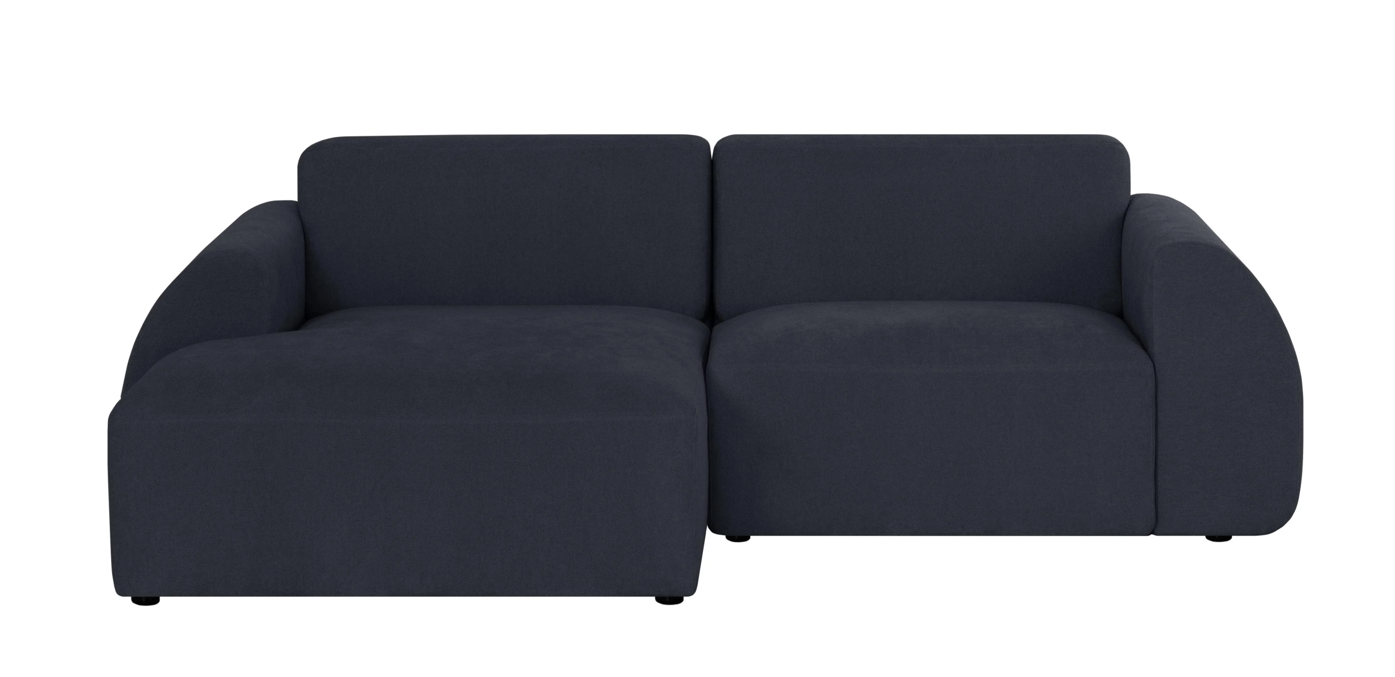 NADUVI Collection | Ecksofa Mattis links 2,5-Sitzer Bouclé günstig online kaufen