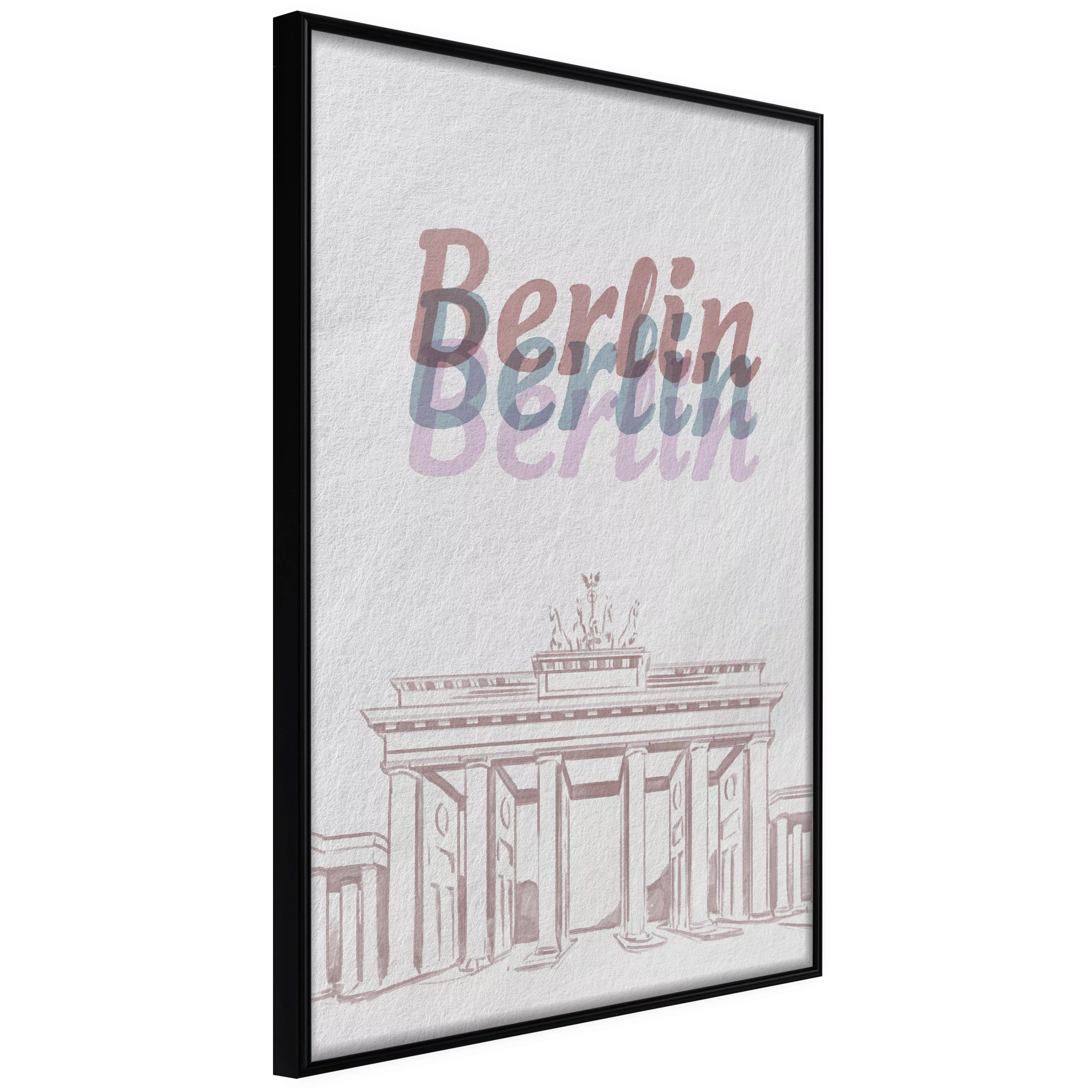 Poster - Pastel Berlin günstig online kaufen