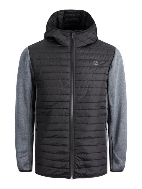 Jack & Jones Blouson Softshell Stepp Jacke mit Kapuze JJEMULTI 6245 in Grau günstig online kaufen