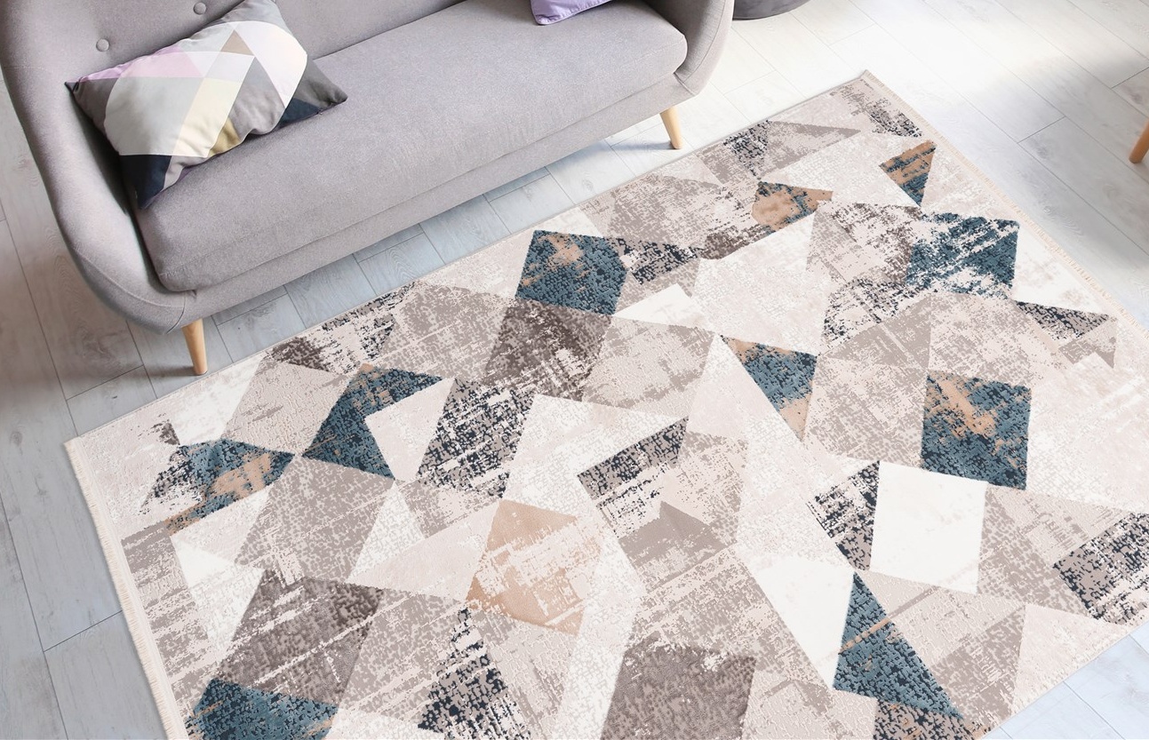 me gusta Teppich »Akropolis 225«, rechteckig, 12 mm Höhe, flacher Teppich m günstig online kaufen