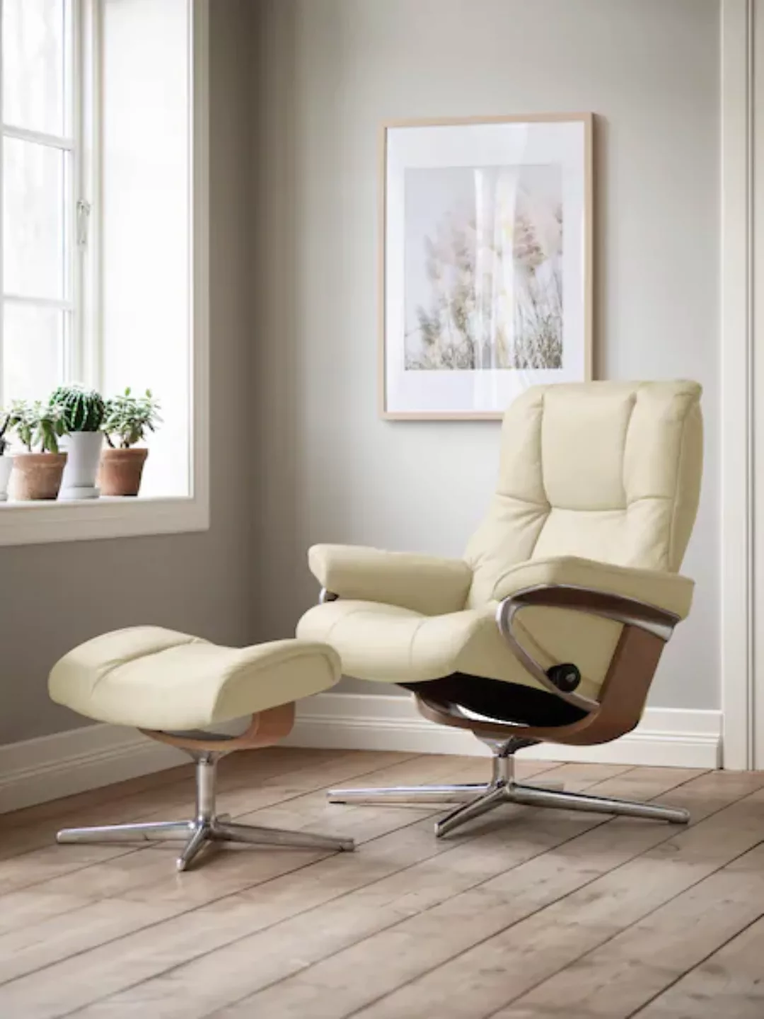 Stressless Relaxsessel "Mayfair", mit Cross Base, Größe S, M & L, Holzakzen günstig online kaufen