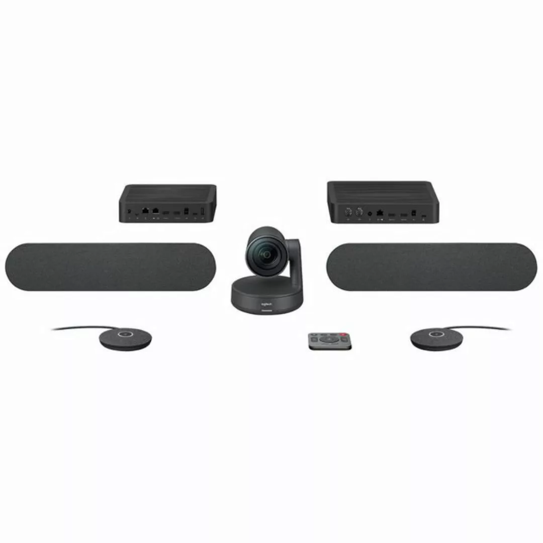 Logitech Rally Plus Kit für Videokonferenzen Full HD-Webcam (4K UHD, 4K, 60 günstig online kaufen