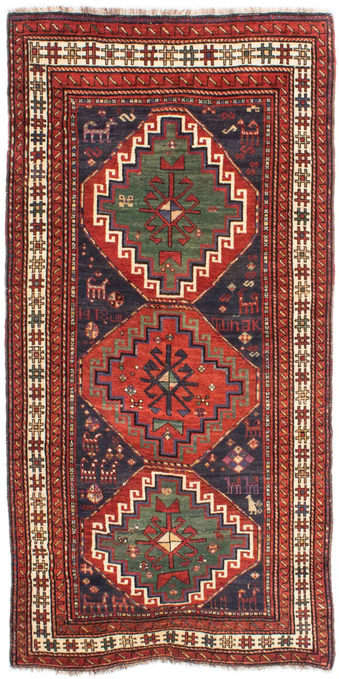 morgenland Orientteppich »Perser - Nomadic - 244 x 126 cm - dunkelblau«, re günstig online kaufen