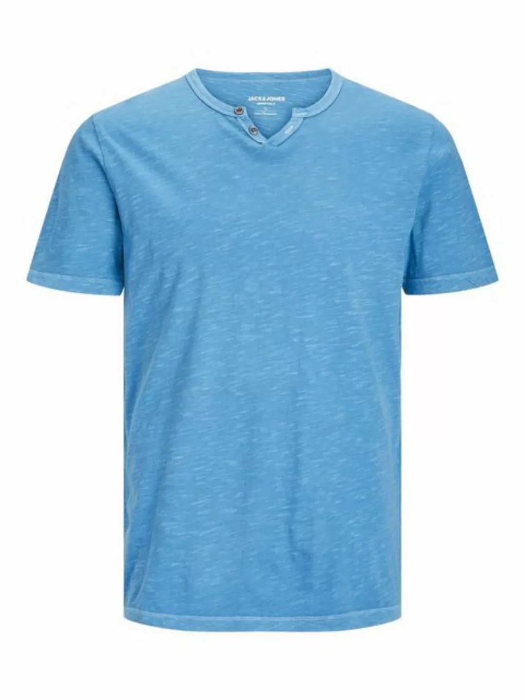 Jack & Jones T-Shirt JJESPLIT NECK TEE SS NOOS mit V-Ausschnitt günstig online kaufen