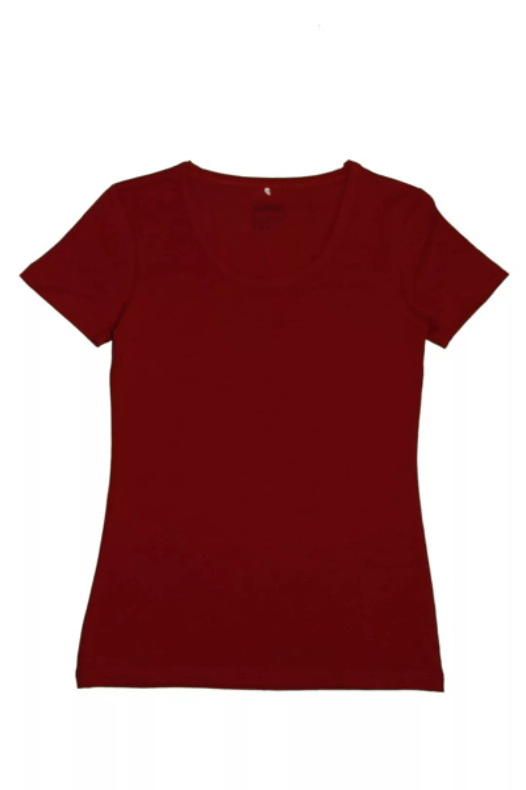 Damen Kurzarmshirt 3 Farben Bio-baumwolle Oberteil T-shirt günstig online kaufen