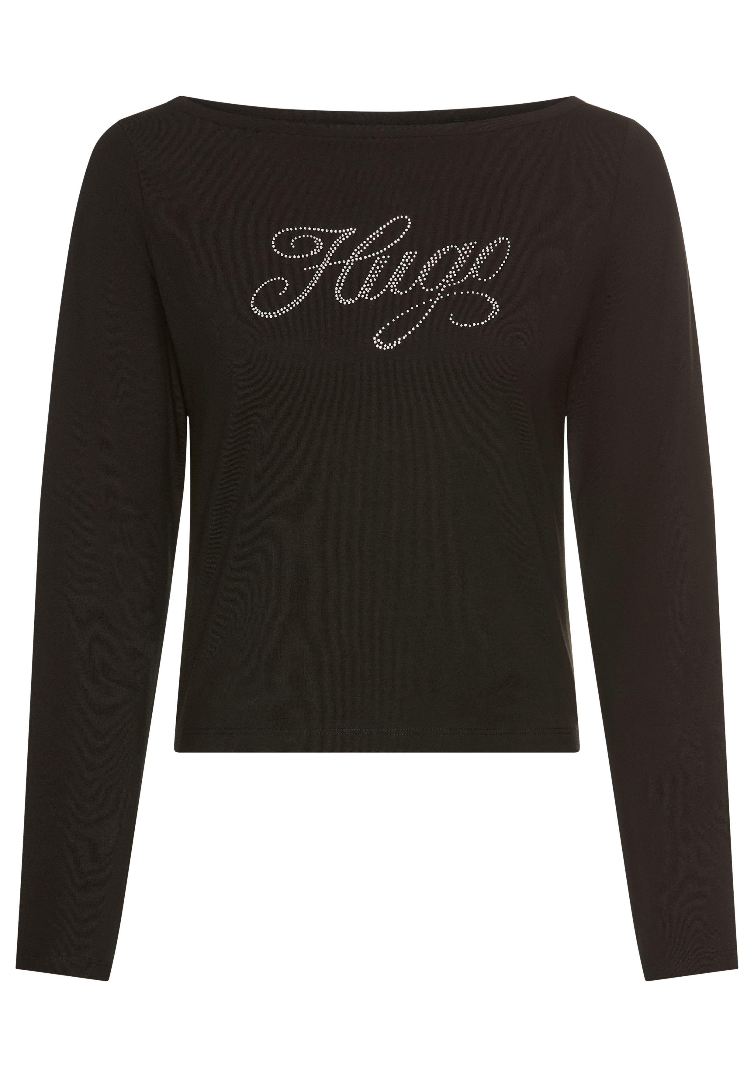 HUGO Blue T-Shirt Dastja mit Graphic günstig online kaufen