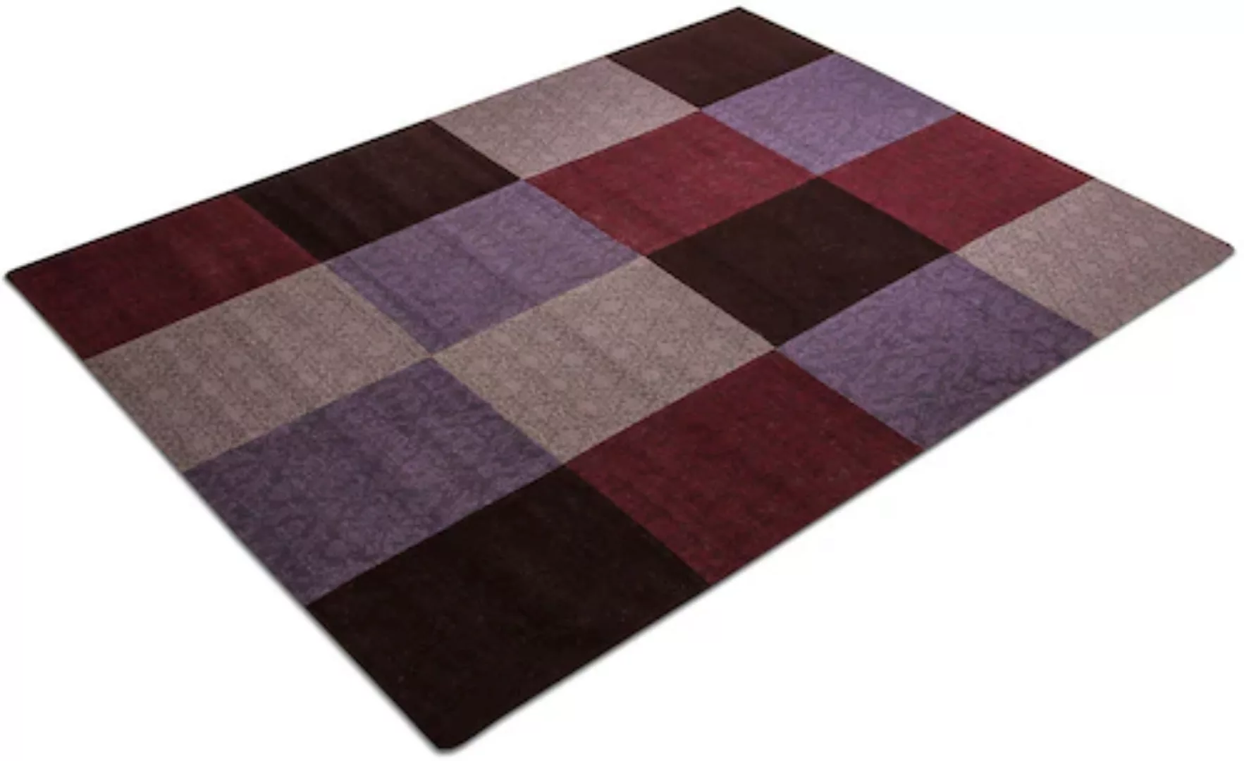 morgenland Teppich »Patchwork Teppich - Weys - rechteckig«, rechteckig, Seh günstig online kaufen