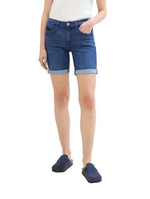 TOM TAILOR Jeansshorts Shorts Slim Fit Five-Pocket Jeansshorts Denim Alexa günstig online kaufen