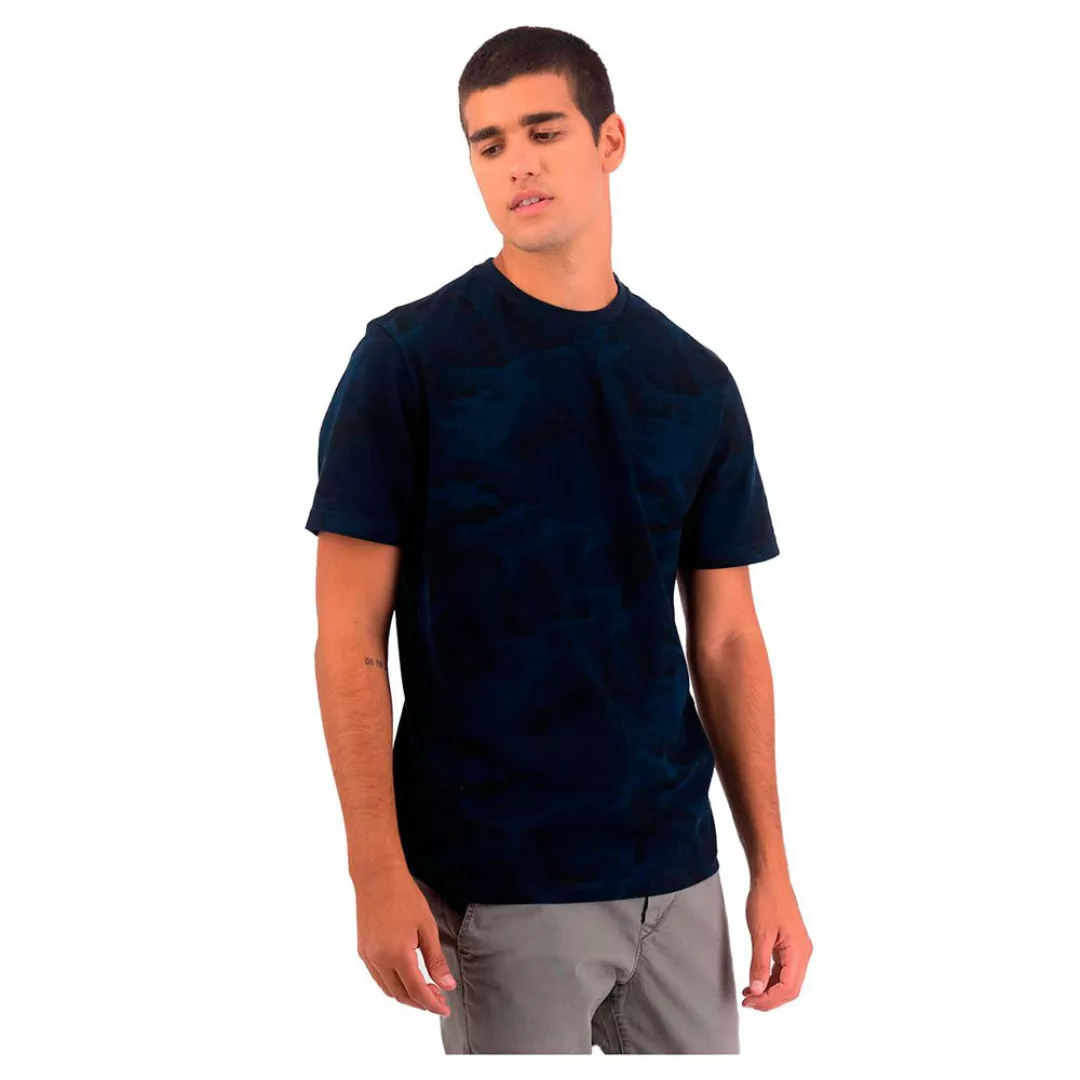American Eagle Camo Kurzärmeliges T-shirt M Navy günstig online kaufen