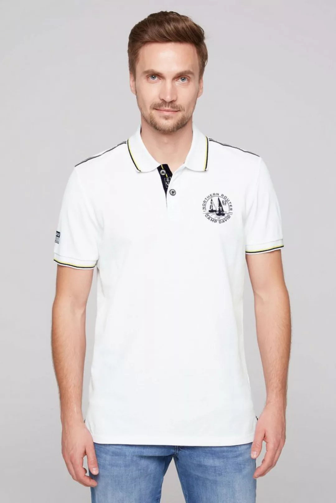 CAMP DAVID Poloshirt, aus Baumwolle günstig online kaufen