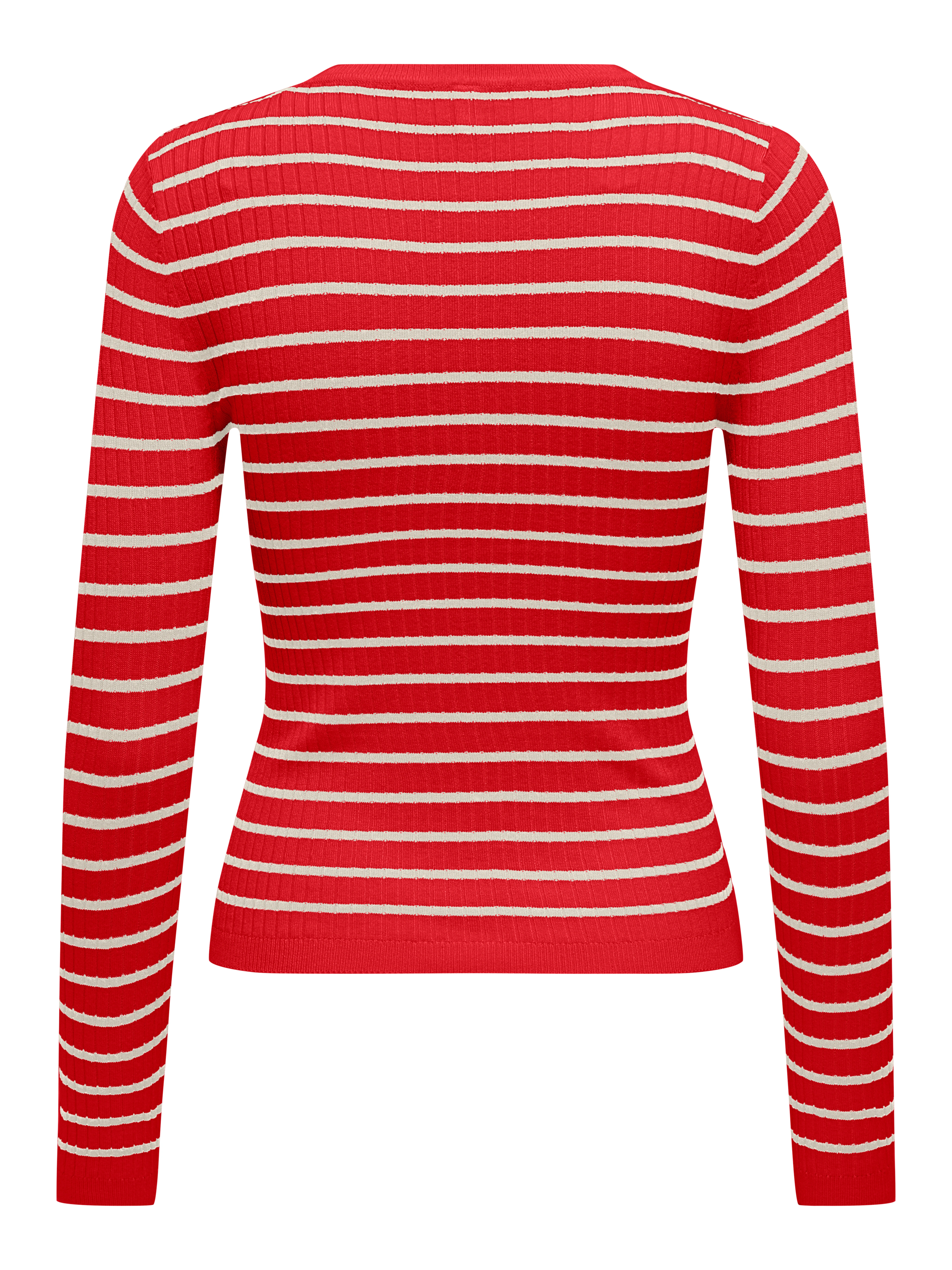 ONLY Strickpullover "ONLMILA LS STRIPE BUTTON O-NECK CC KNT" günstig online kaufen