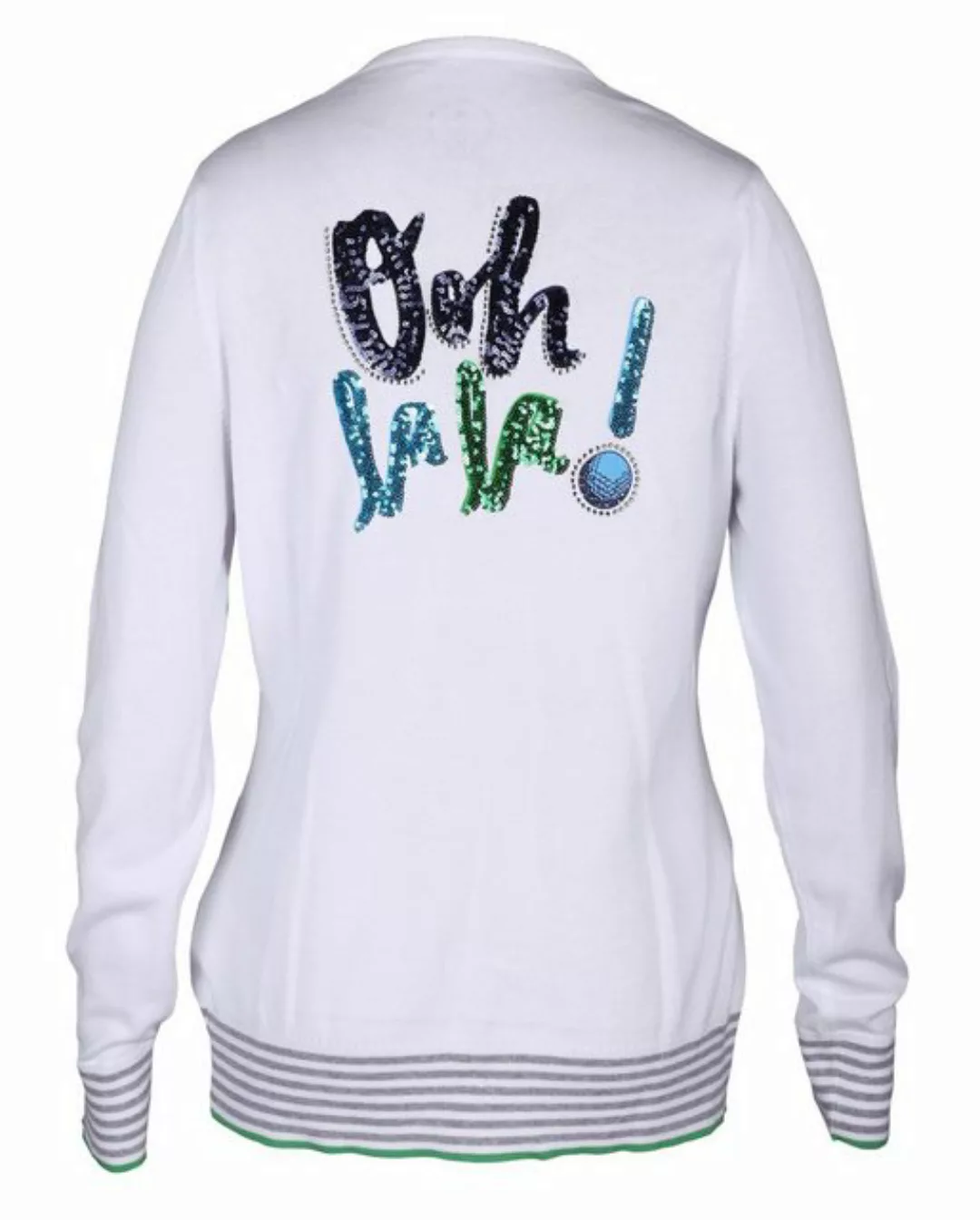 girls golf Trainingspullover Girls Golf Pullover 'Oh La La' Weiß Damen XL günstig online kaufen