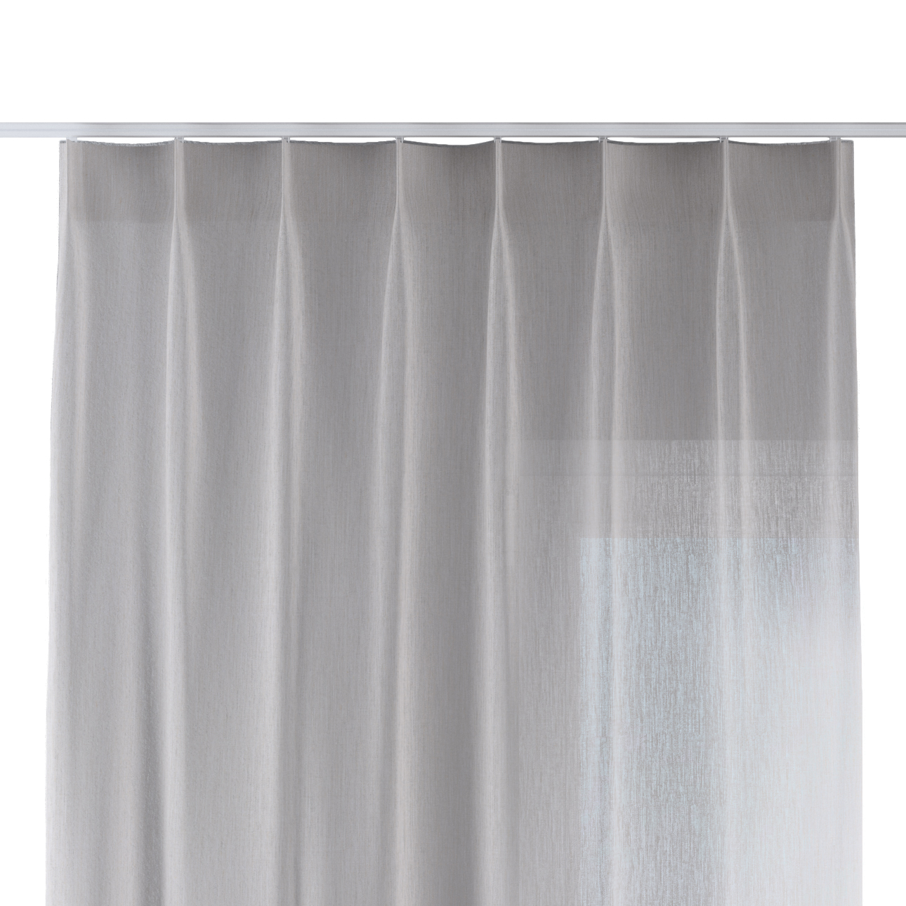 Vorhang mit flämischen 1-er Falten, ecru, Delicate Premium (144-58) günstig online kaufen