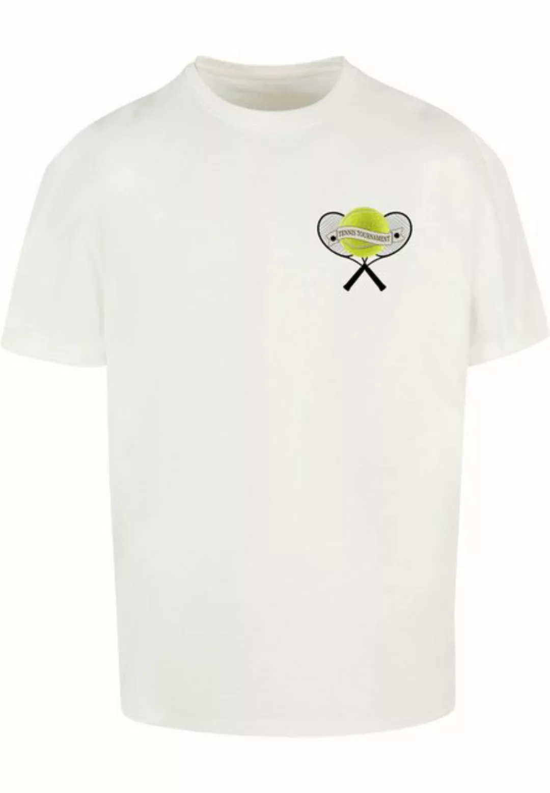 Merchcode T-Shirt Merchcode Herren Tennis Tournament Heavy Oversized Tee (1 günstig online kaufen