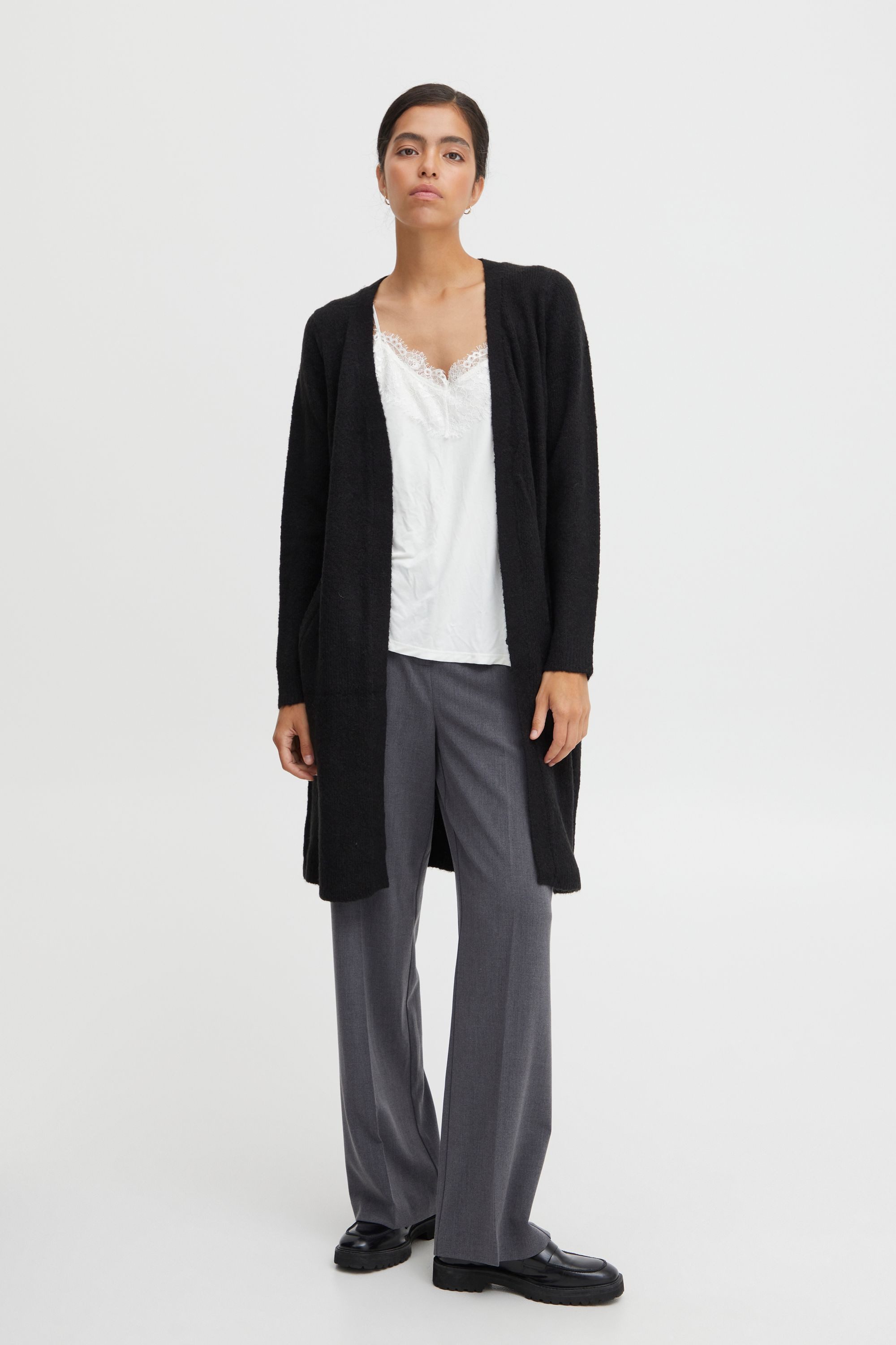 b.young Strickjacke BYMIRELLE 20806430 Lange Strickjacke günstig online kaufen