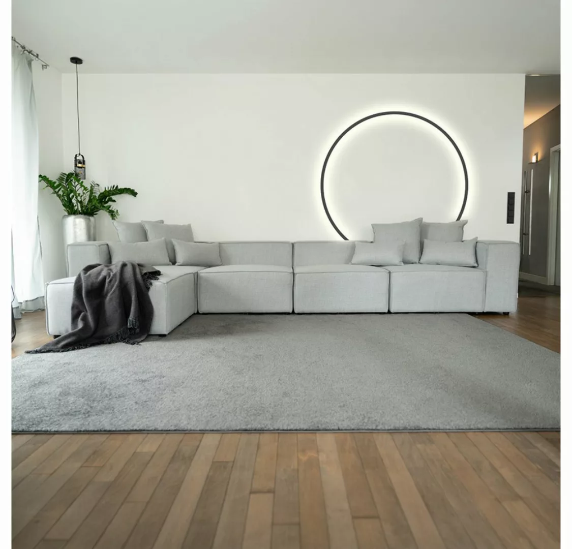 HOME DELUXE Sofa Modulares Sofa VERONA L, 327 x 68 x 207 cm 4 Teile, Ecksof günstig online kaufen