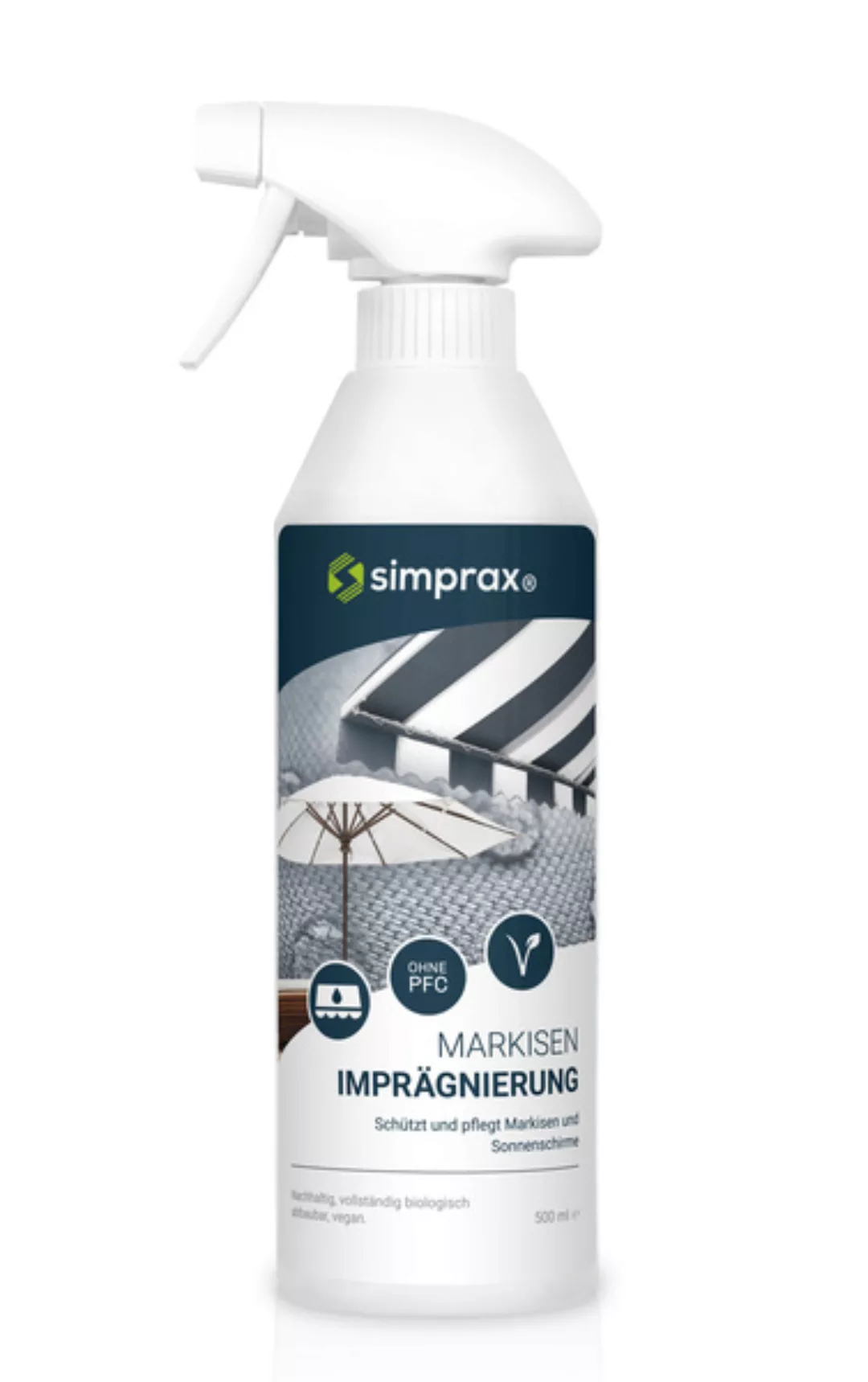 Simprax® Markisen Imprägnierung - Anti-grünbelag - Uv-stabil - 500ml günstig online kaufen