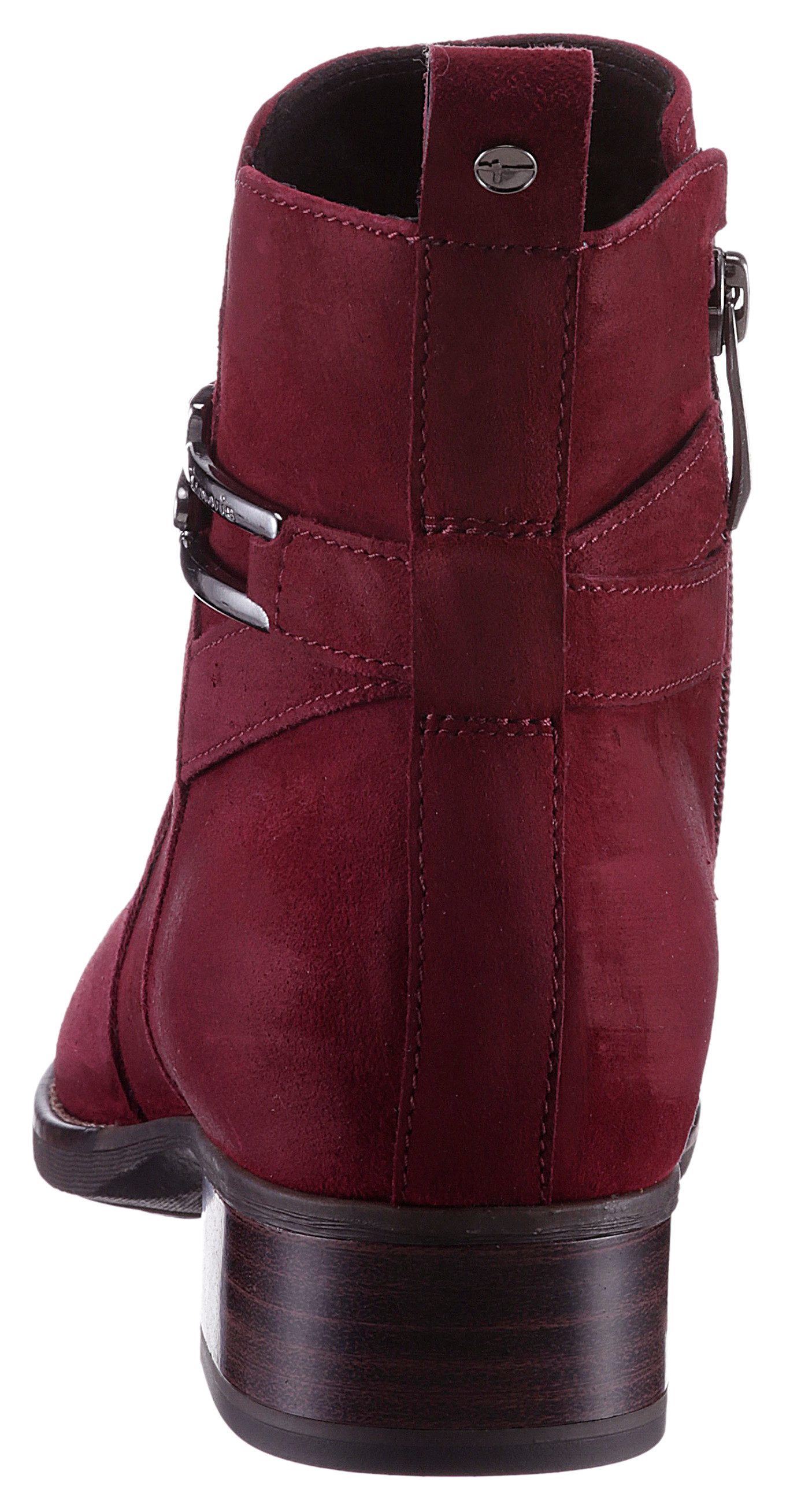 Tamaris Stiefelette, Blockabsatz, Businessschuh mit praktischem günstig online kaufen