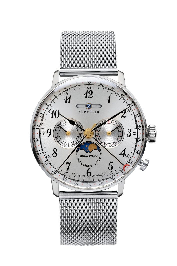 ZEPPELIN Multifunktionsuhr LZ 129 Hindenburg Moonphase günstig online kaufen