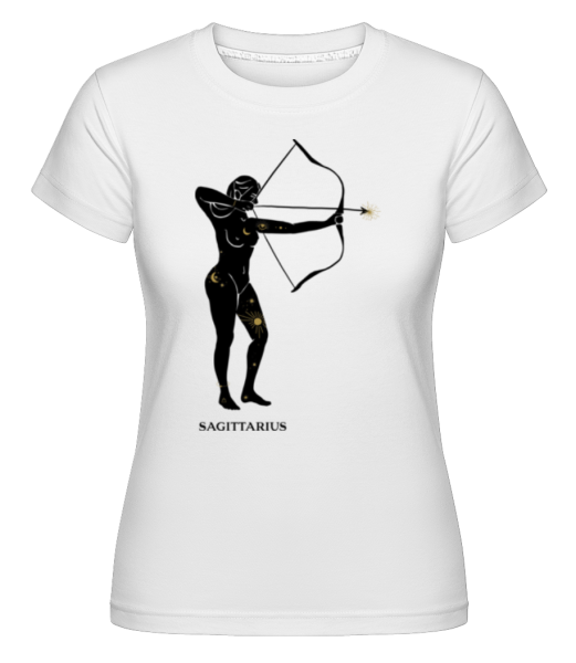 Female Zodiac Sign Sagittarius · Shirtinator Frauen T-Shirt günstig online kaufen
