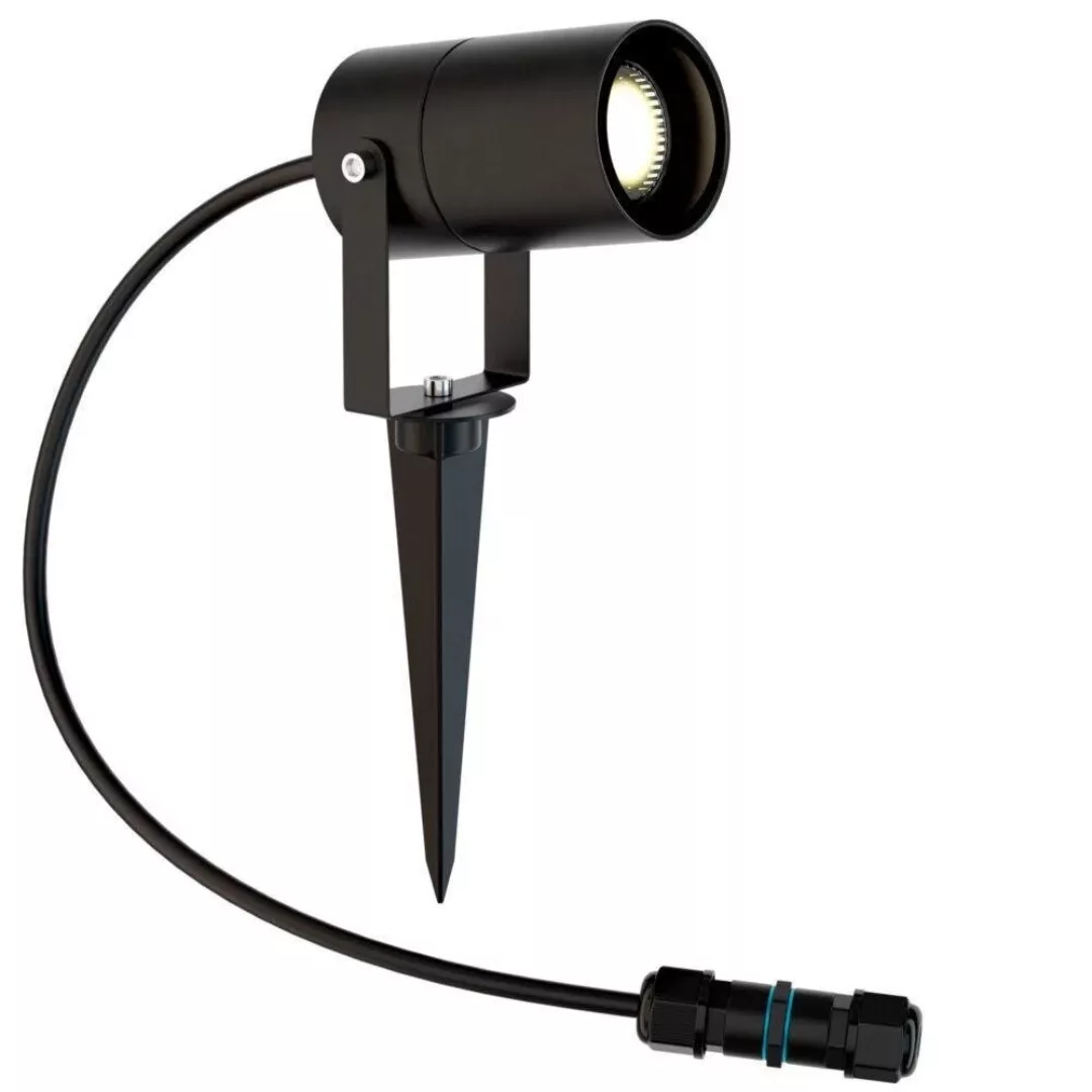 Maytoni Erdspießstrahler Scope, schwarz, Aluminium, IP65 günstig online kaufen