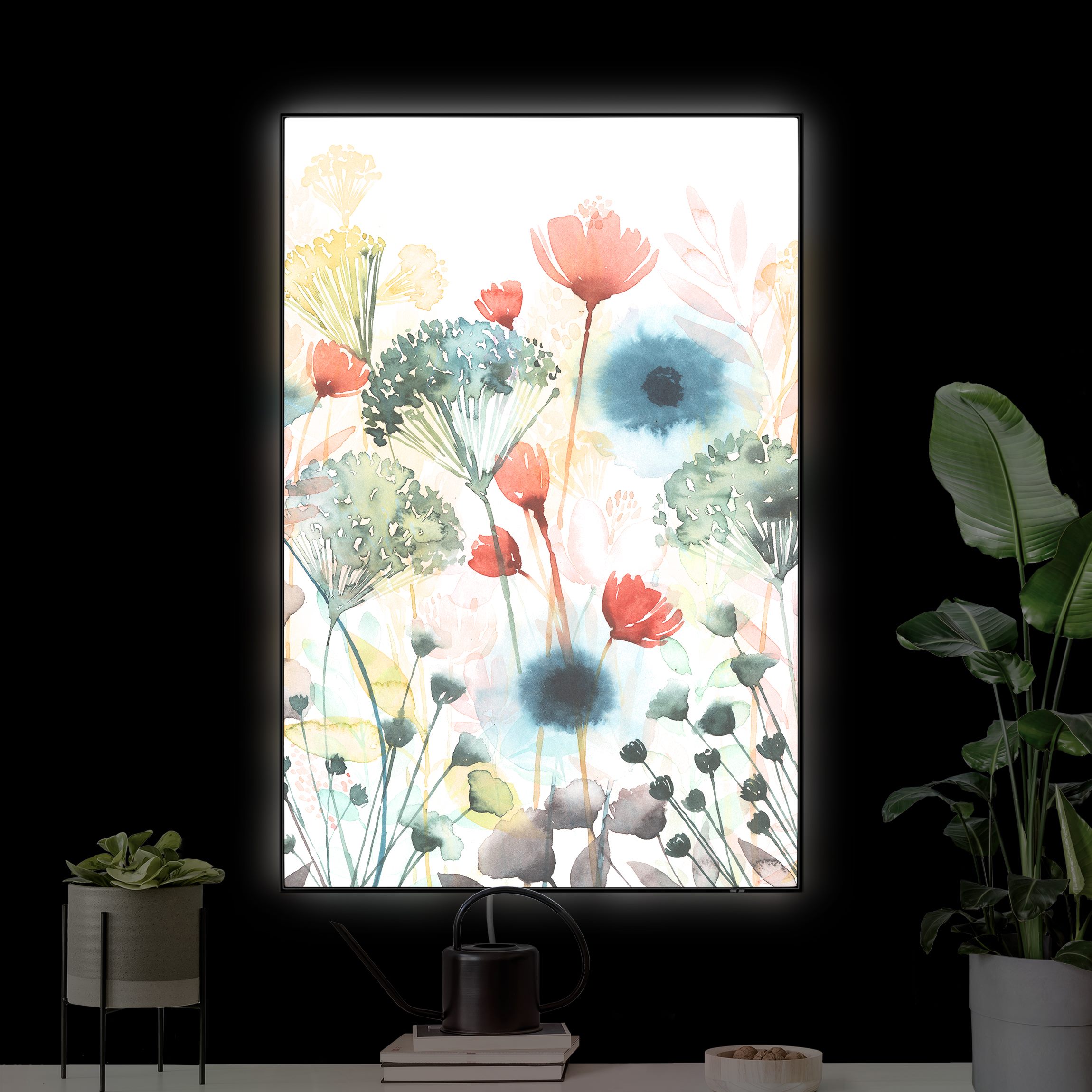 LED-Wechselbild Wildblumen im Sommer I günstig online kaufen