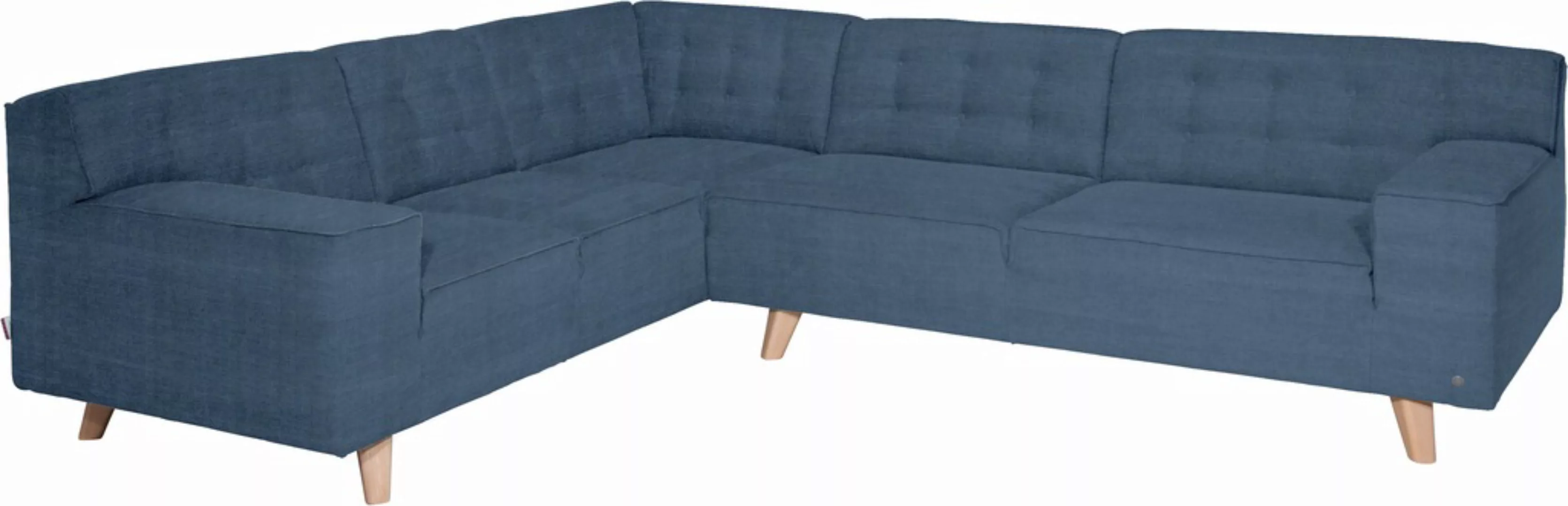 TOM TAILOR HOME Ecksofa "NORDIC CHIC", im Retrolook, Füße Buche natur günstig online kaufen