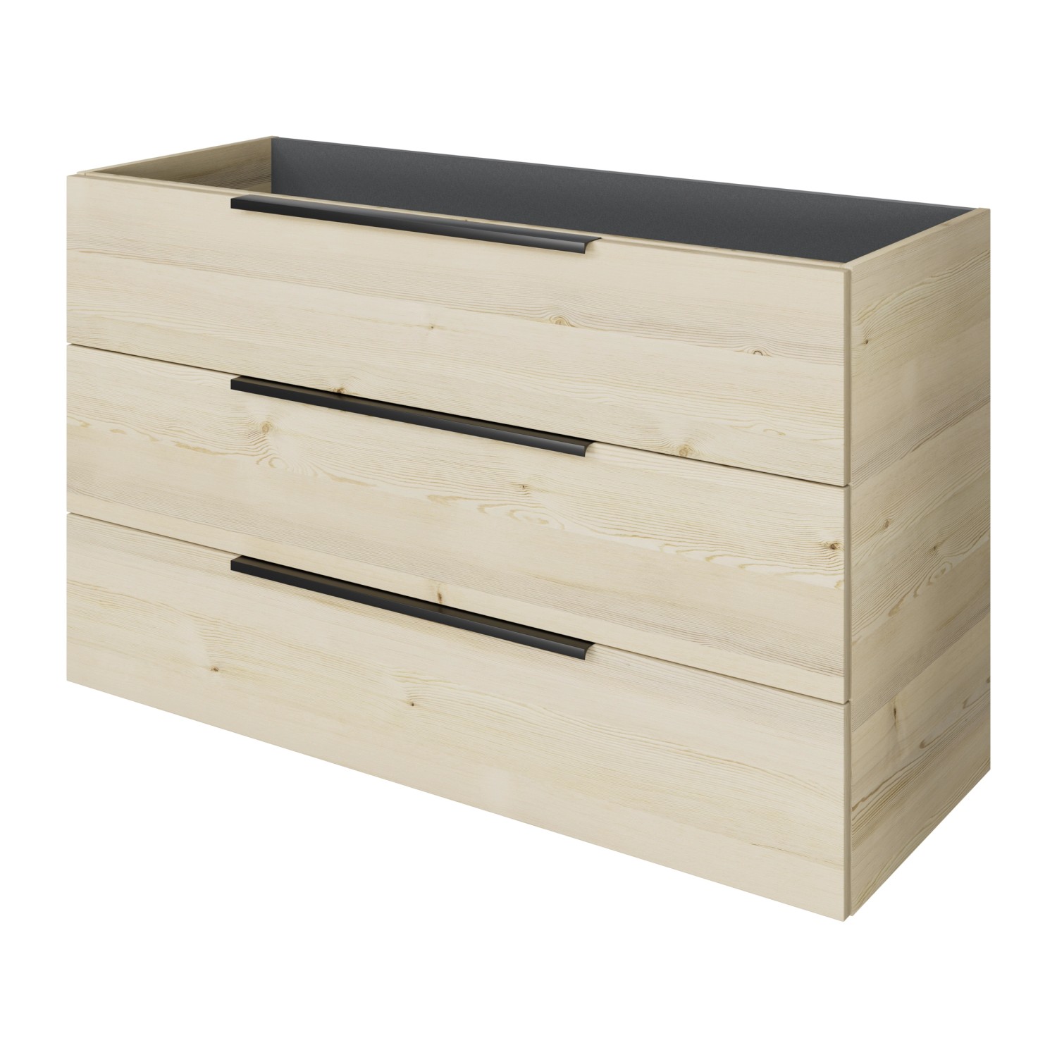 Pelipal Unterschrank für Doppel-Waschtisch Quantum 07 Polar Pinie Quer 120 günstig online kaufen