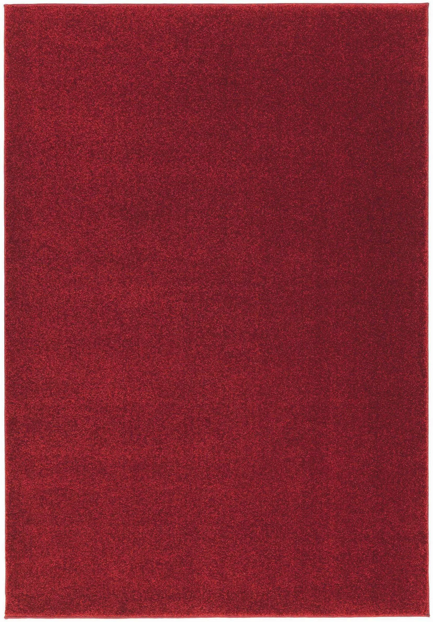 ASTRA Hochflor-Teppich Hochflor Samoa einfarbig braun günstig online kaufen