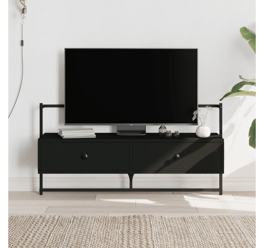 vidaXL TV-Schrank TV-Wandschrank Schwarz 100,5x30x51 cm Spanplatte TV-Lowbo günstig online kaufen