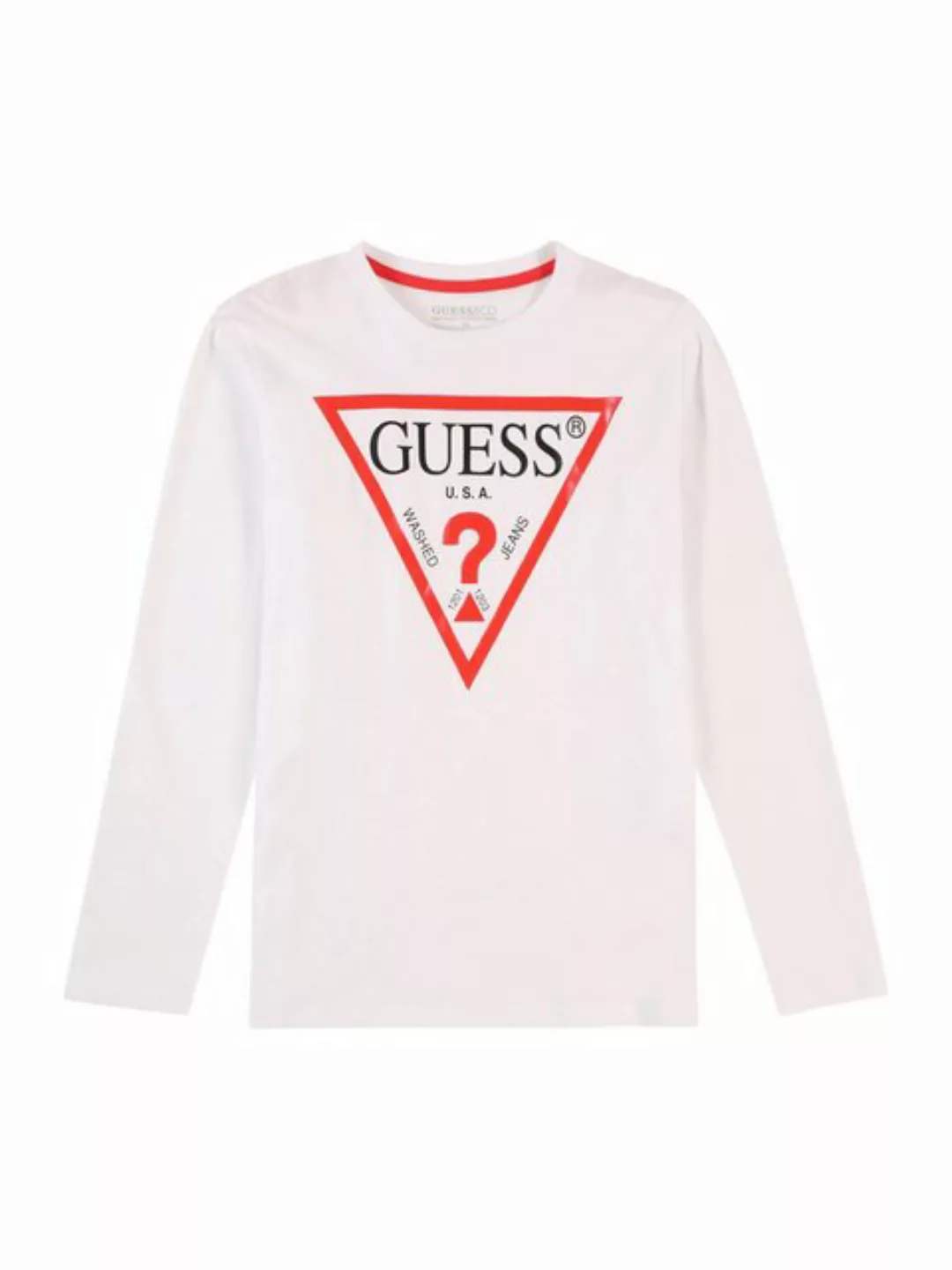 Guess Langarmshirt (1-tlg) Weiteres Detail günstig online kaufen