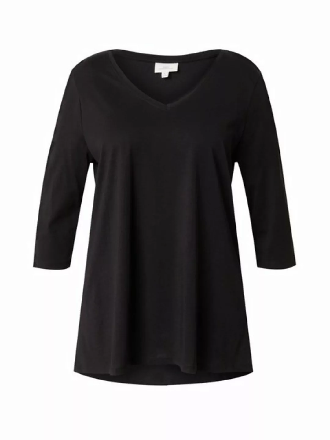 ONLY CARMAKOMA 3/4-Arm-Shirt CARBONNIE LIFE 3/4 V-NECK A-SHAPE JRS günstig online kaufen