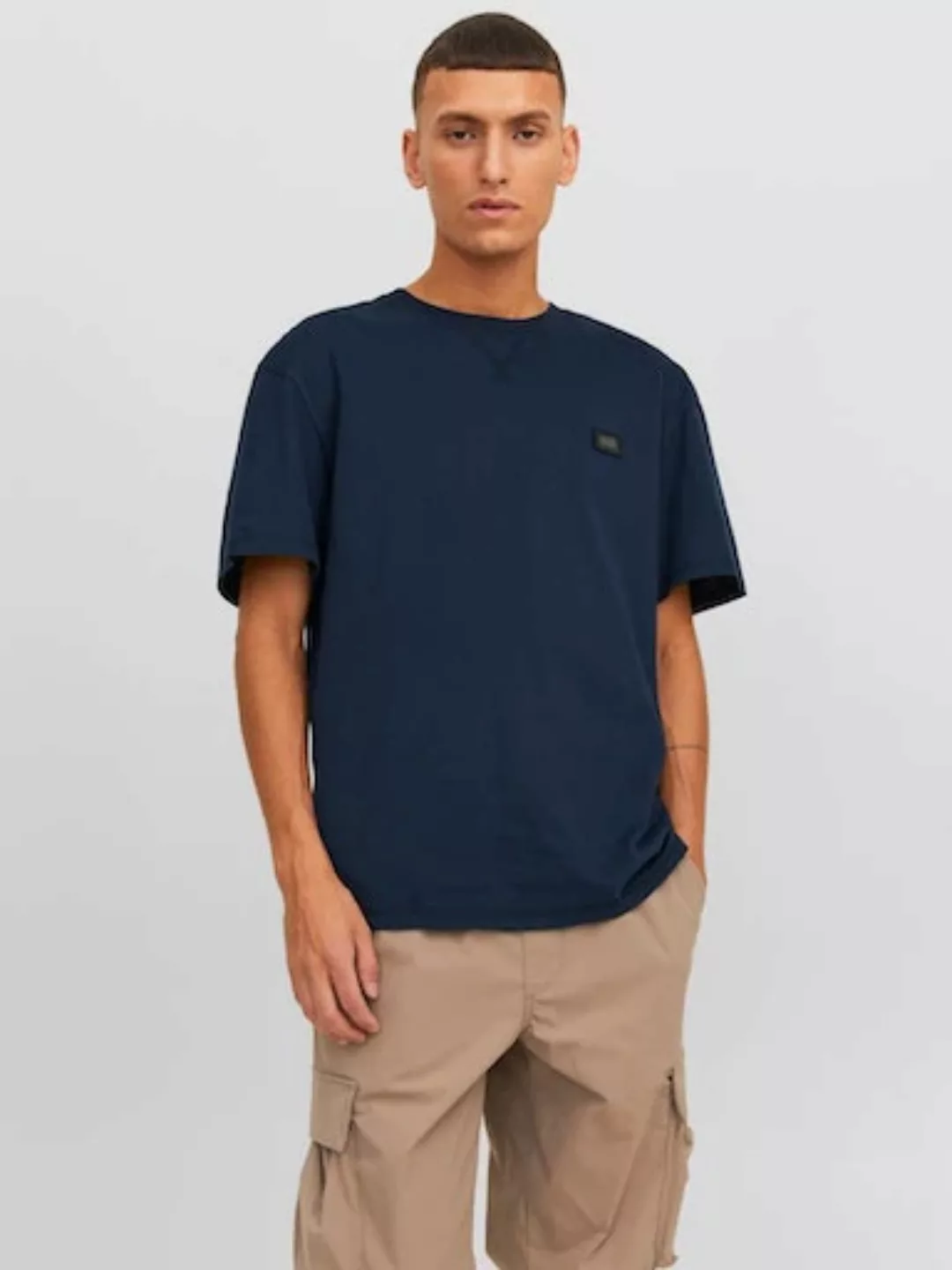 Jack & Jones Rundhalsshirt JCOCLASSIC TWILL TEE SS CREW NECK23 NOOS günstig online kaufen