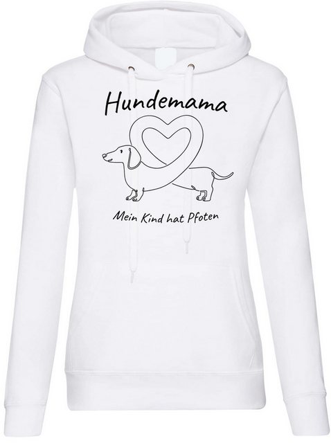 Youth Designz Kapuzenpullover Hundemama Damen Hoodie Pullover für Hunde Bes günstig online kaufen